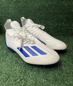 Botines de fútbol Adidas Adizero Primeknit blanco azul para hombre talla 11 GV9621 - Imagen 1 de 7