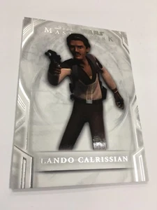 2018 Star Wars Masterwork SP Base Card #113 - Lando Calrissian - Picture 1 of 1