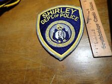 SHIRLEY MASSACHUSETTS  early vest patch bx 25#4