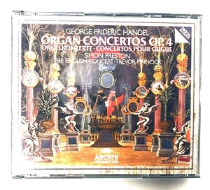 George Frederic Handel Organ Concertos Opus 4 Simon Preston Trevor Pinnock(2 CD) - Picture 1 of 4