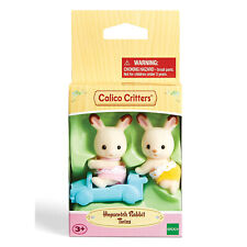 Calico Critters Hopscotch Rabbit Twins Figure Set CC1643 NEW IN STOCK 