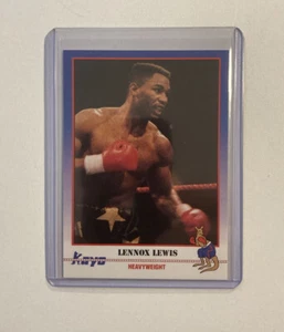 LENNOX LEWIS 💎HOF/GOAT!!! ✨ROOKIE✨CARD KAYO 1991 - Picture 1 of 2