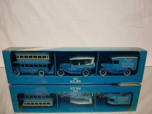 KLM OLTIMER SET No 2 - BUS + TRAVEL AGENCIES + CATERING - GOOD IN BOX - Picture 1 of 4