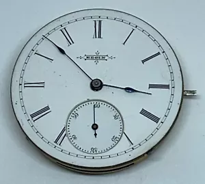 ELGIN POCKET WATCH MOVEMENT 11 Jewels 8s Circa 1884 Does Not Run - Picture 1 of 16
