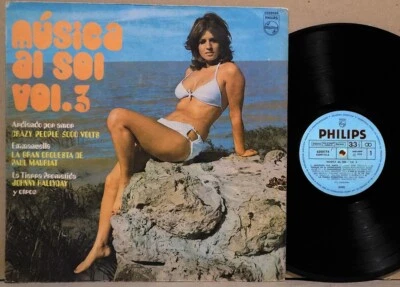 JOHNNY HALLYDAY BARRY & EILEEN MUD DEMIS ROUSSOS Argentina V.A LP Sexy Cover - Image 1 of 4