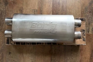 Borla 400493 ProXS Universal Oval Muffler, 2.5" Inlet, 2.5" Outlet, Dual/Dual - Bild 1 von 3