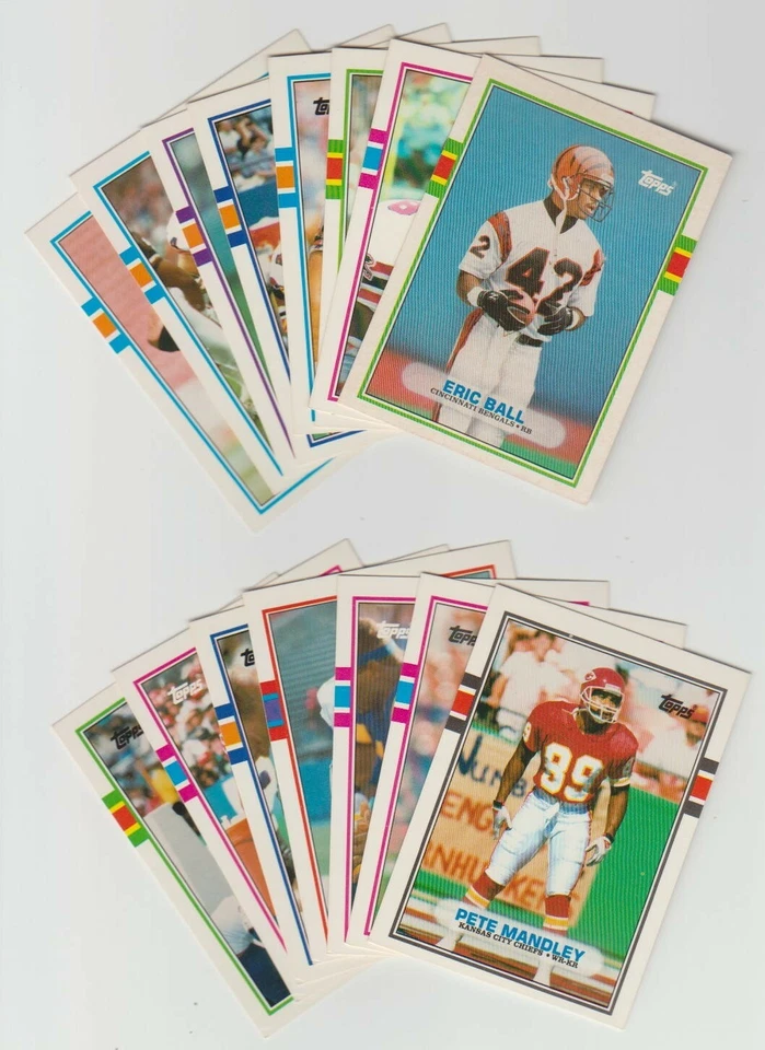 1989 Topps Traded Football SET BREAK singles - stars, rookies, Hall of Famers - Image 1 of 1