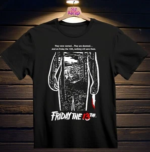 Friday The 13th Horror Movie T-Shirt Black S-3XL - Picture 1 of 4