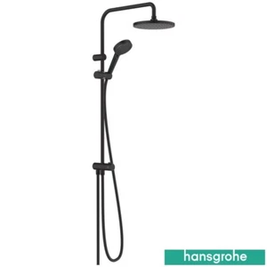 Hansgrohe Vernis Blend Matt Black Showerpipe 200 1jet Reno - Picture 1 of 7