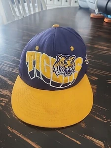 LSU Zephyr Since 1993 Geaux Tigers Purple Adjustable Embroidered Snapback Hat - Picture 1 of 9
