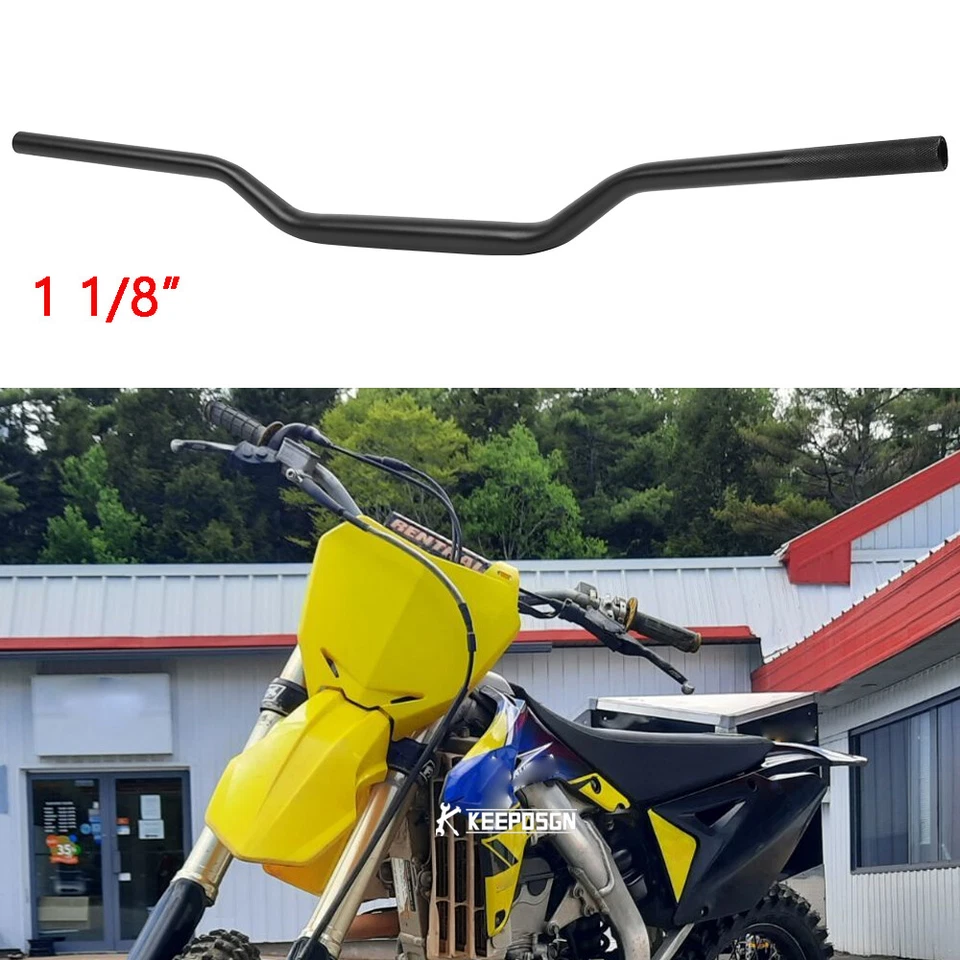 Para Suzuki RM-Z 250 450 1-1/8" 28mm guidão gordo bicicleta sujeira rastreador de elevação preto - Imagem 1 de 4