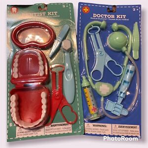 Doctor And Dentist kit  medical Playsets, 5 PCs Each
