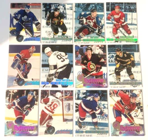 1995-96 TOPPS STADIUM CLUB COMPLETE 225 CARD SET EX RC Gretzky Lemieux Bure BV - Picture 1 of 1