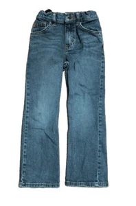 Wrangler Classic Boot Jeans 5 Pockets Size 6 Slim Adjustable Waist  - Picture 1 of 5