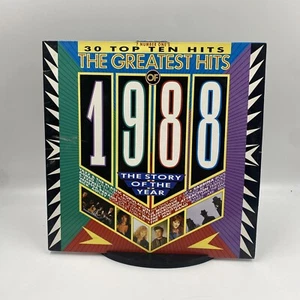V/A - The Greatest Hits Of 1988 2 LP Set EX/VG+ - Picture 1 of 10