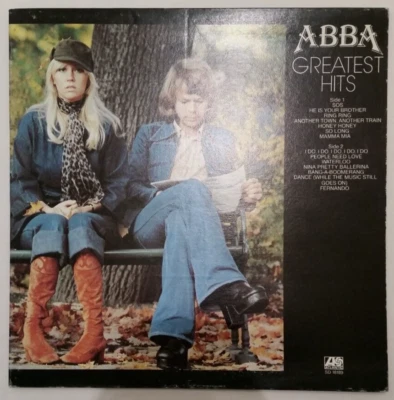 ABBA Greatest Hits LP original 1976 Atlantic ‎Canada SD 18189 Gatefold Cover - Image 1 of 4