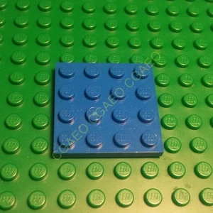 1 X Lego 3031 Plate 4 x 4 - Blue - Imagen 1 de 1