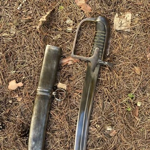 Polish Officer's Saber wz21 with Scabbard, Vintage Patinated Model - Picture 1 of 3