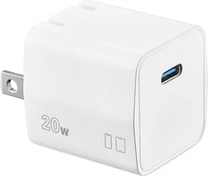 Insignia 20W USB-C Fast Charger for Smartphones - White, Power input (100–240 V) - Picture 1 of 2