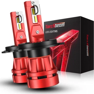 Bombillas Torchbeam H4/9003 Powersport, 2024 Combo de bombillas antiniebla, 6000K blanco frío H4 Fo - Imagen 1 de 14
