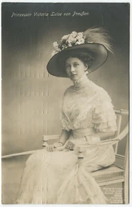 PRINZESSIN VICTORIA LOUISE VON PREUSSEN - Deutsche königliche Postkarte - Bild 1 von 2