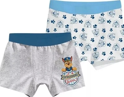 NICKELODEON 2x PAW PATROL 122 128 BOXERSHORTS UNTERHOSEN SLIP SLIPS CHASE MARSHALL RUBBLE
