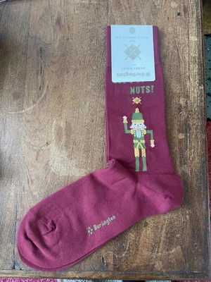 1 Pair Burlington Stockings Christmas Size 40-46 - Image 1 of 2