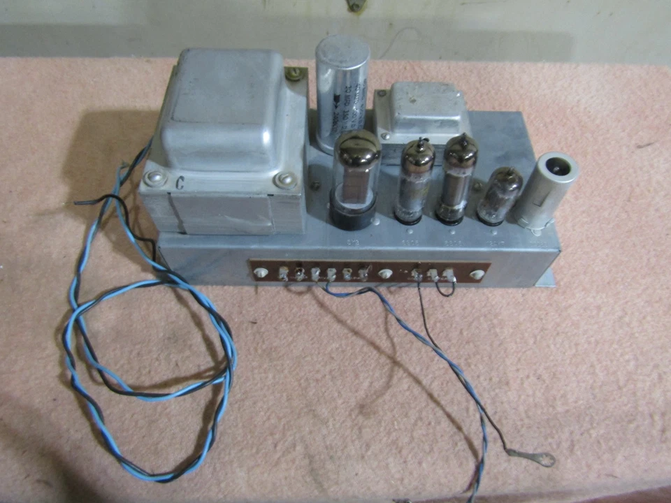 Hammond A-100 H AO-35-7 Vintage Reverb Amp Tube Pre Amplifier guitar ect - Image 1 of 4