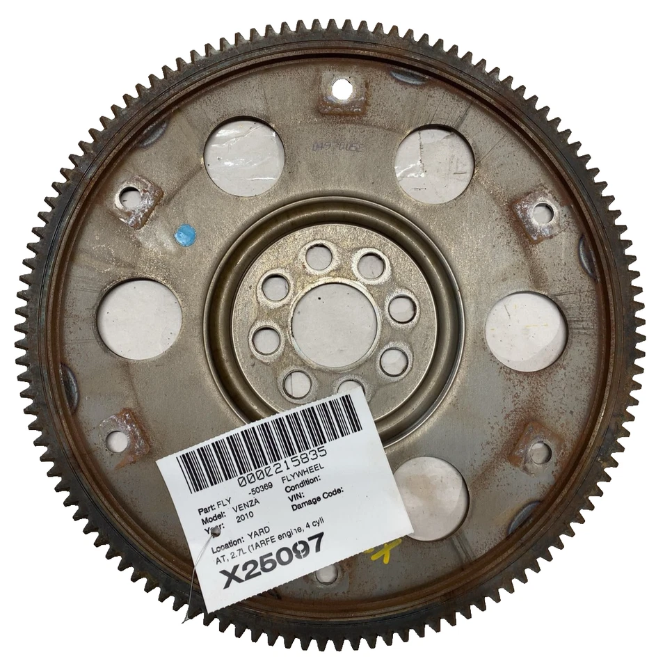 09-16 TOYOTA VENZA Flywheel 2.7L ONLY 3210106050 3210173010 - Image 1 of 2