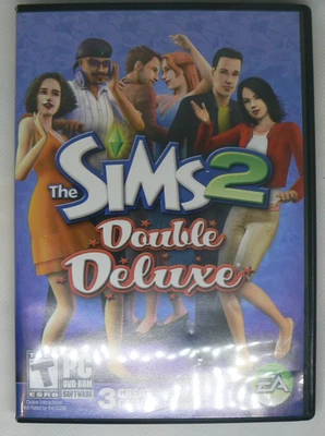 The Sims 2 Double Deluxe – PC DVD-ROM – EA Simulation Game – Complete w/ Disc - Image 1 of 3