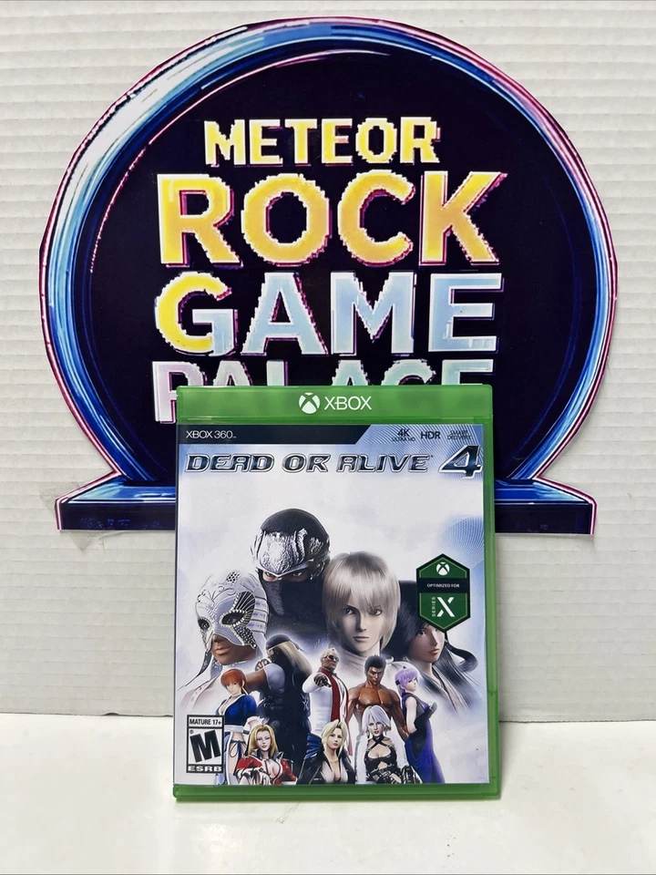 Dead Or Alive 4 ( Microsoft Xbox 360 ) Clean Game Disc. - Fast Same Day Shipping - Image 1 of 4
