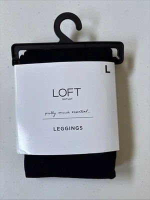 Leggings Ann Taylor Loft Outlet Gris Talla L (Lista $29.99) (140-165 libras) Nuevos con Etiquetas Foto 1 de 4