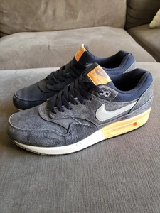 Größe 11 - Nike Air Max 1 Premium Obsidian Atomic Orange 512033-400 - bitte lesen - Bild 1 von 21