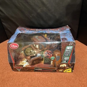 New Cars 2 Mater Radio Controlled Tow Truck Damaged Box Disney Pixar - Picture 1 of 10