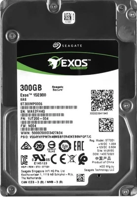 2 pcs SEAGATE EXOS ST900MP0006 900GB 12.0GB/s 256MB 15K 2.5 - Bild 1 von 3