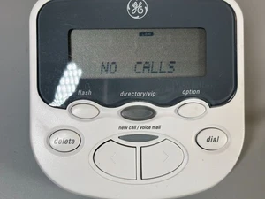 GE Caller ID Display Box Model 29929GE1-A With AC Adapter & Battery Compartment - Picture 1 of 6