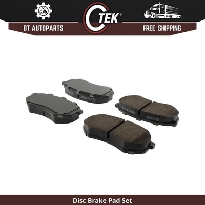 Para Mitsubishi Fuso FE 1989-1995 | Pastillas de freno de disco delanteras centradas | Cerámica Foto 1 de 4