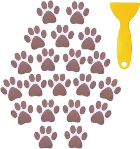 Non-Slip Bathtub Stickers 20Pcs Safety Shower Treads Adhesive Appliques with Pre - Picture 1 of 12