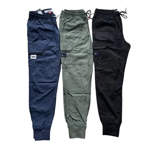 NWT Tommy Hilfiger Men's Pull-on Pants Drawstring Cargo Joggers Thin for Summer - Picture 1 of 40