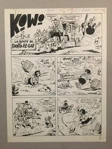 Kiwi - Récit complet en 2 planches originales - TBE - Bild 1 von 2