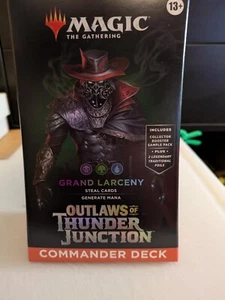 1 x Grand Larceny - Commander Deck - Outlaws of Thunder Junction - MTG - Imagen 1 de 1