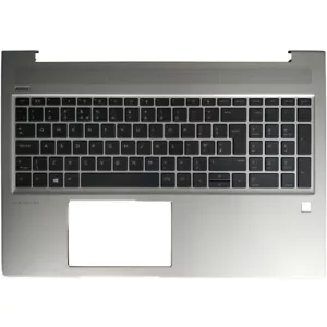 NEW UK keyboard FOR HP ProBook 450 G6 G7 455 G6 G7 455R G6 G7 Palmrest Cover - Picture 1 of 8