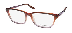 VERA WANG LUXE TULA TITANIUM METAL ALLERGY FREE EXCLUSIVE EYEGLASS FRAME/GLASSES - Picture 1 of 9