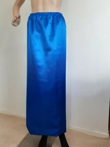 Lined Satin Maxi Skirt Ladies women's Double satin inside and out - Picture 1 of 35