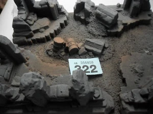 Warhammer 40k 30k Cityfight Terrain hard foam ruin Guard Marine limited B322 - Picture 1 of 6