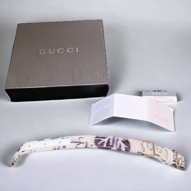 6 Designer Dog Collars — Designer Dog Collars Gucci Dog Collars