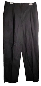 PANTALONES UNIFORMES DE MUJER NEGROS - TALLA 18 - Imagen 1 de 2