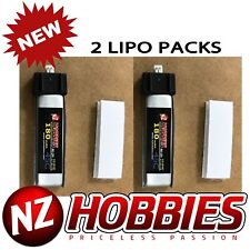 NZHOBBIES 1S 3.7V 180Mah 45C Lipo Battery (2) : Blade Nano CP X MSR MSR X MSRX