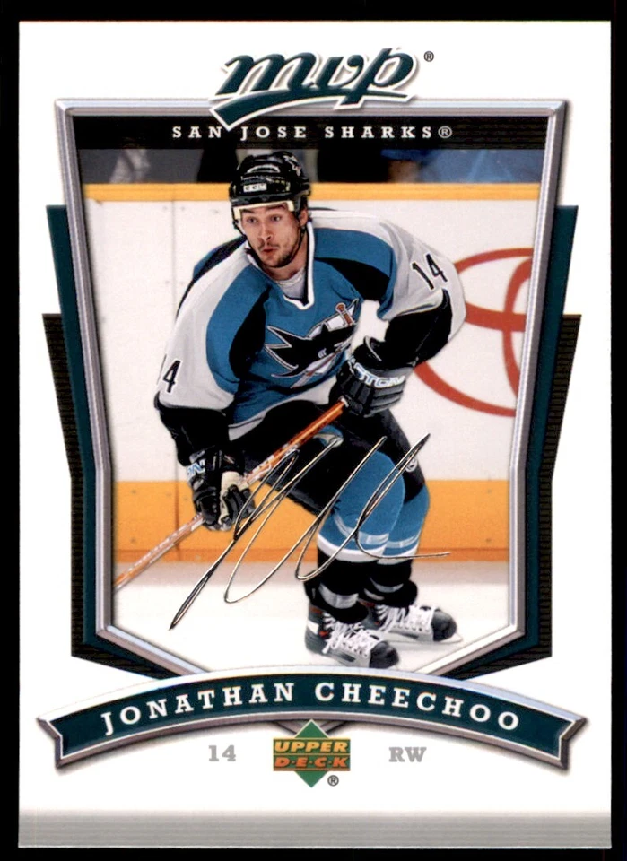 2007-08 Upper Deck MVP Jonathan Cheechoo #269 - Image 1 of 2