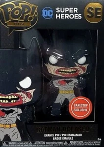 FUNKO POP PIN! DCEASED BATMAN BLOODY GAMESTOP EXCLUSIVE SE DESEASED HEROES NEW - Picture 1 of 1